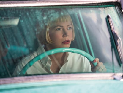 La actriz Michelle Williams, en un momento de ‘Los Fabelman’.