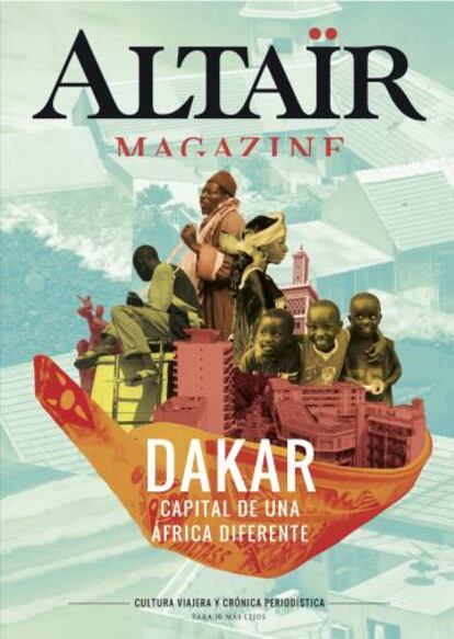 Portada del especial Dakar, de la revista "Altaïr".