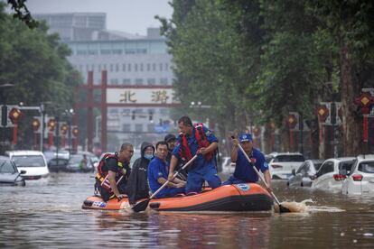 Beijing records heaviest rainfall in at least 140 years