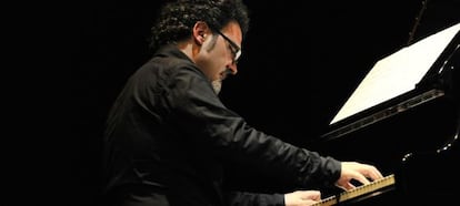 El pianista Jerónimo Martín en un concierto.