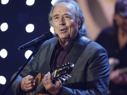 Joan Manuel Serrat, en los premios Goya 2016.