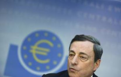 El presidente del Banco Central Europeo (BCE), Mario Draghi. EFE/Archivo