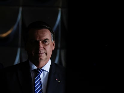 Presidente Jair Bolsonaro durante cerimônia em Brasília, no dia 25 de novembro.