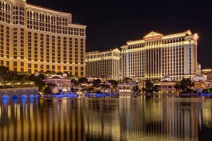 Vista del Caesar’s Palace.