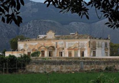 Vista de Villa Lampedusa.