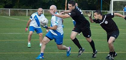 Un partido de fútbol gaélico.