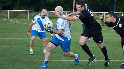 Un partido de fútbol gaélico.