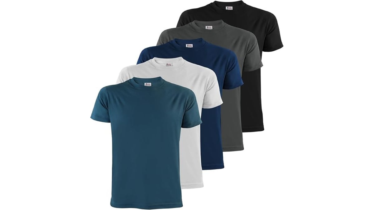 Juego de camisetas de manga corta.
