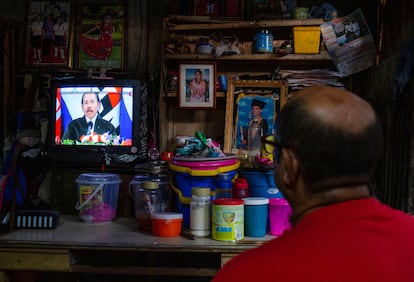 Discurso de Daniel Ortega en televisión