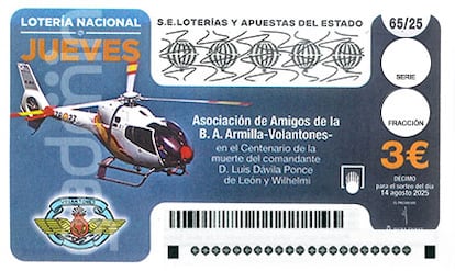 Décimo de Lotería Nacional del 14 de agosto de 2025