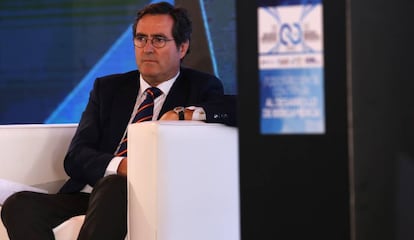 Antonio Garamendi en el XII Encuentro Empresarial Iberoamericano en Antigua (Guatemala).