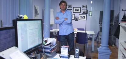 José Ruano en su despacho.