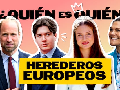 De Leonor de Borbón a Victoria de Suecia: quién es quién en los herederos reales de las monarquías europeas