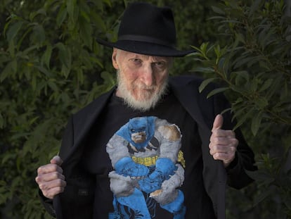 Frank Miller em Barcelona durante o Salão de Quadrinhos.