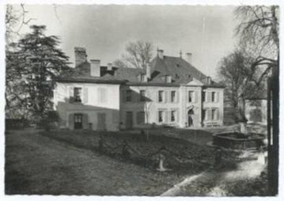 Casa en la que residió Azaña tras huir de España.