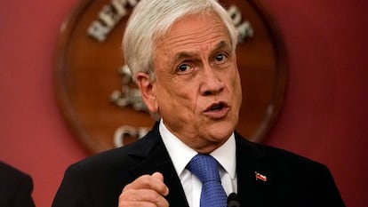 El presidente chileno Sebastián Piñera