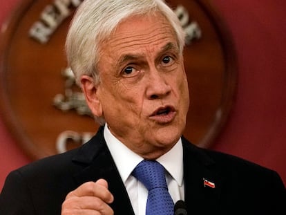 El presidente chileno Sebastián Piñera