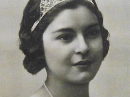 La Miss España de 1933, Emilia Docet.