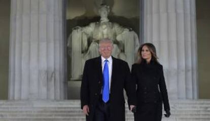 Donal Trump fue investido presidente de EE UU este viernes. 