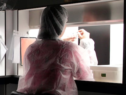 Laboratorio de Rovi.
