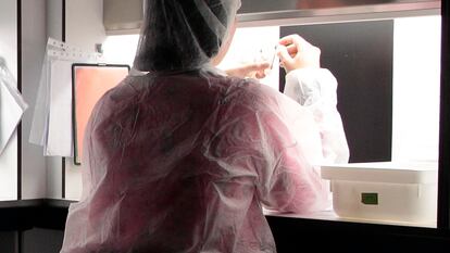 Laboratorio de Rovi.