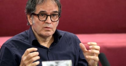 Ruper Ordorika este jueves en Bilbao.