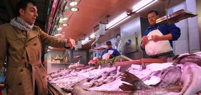 Le gusta hacer la compra en el mercado de La Paz