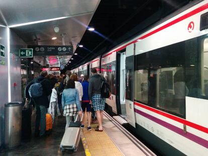 Renfe cancela 46 trenes este miércoles por la huelga convocada por CC OO