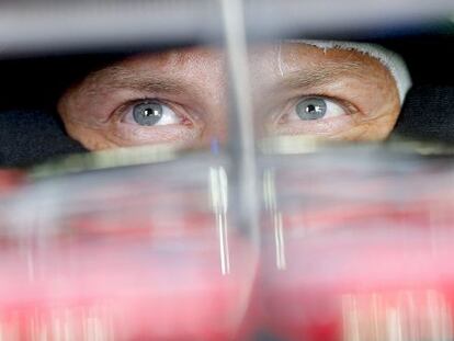 Button, en Silverstone, metido en su McLaren.