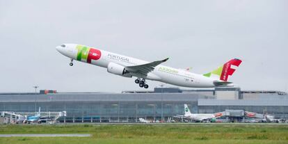 Uno de los nuevos aviones de TAP.