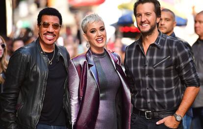 Lionel Richie, Katy Perry y Luke Bryan, jueces de &#039;American Idol&#039;.