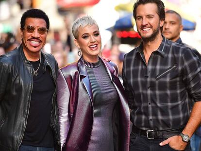 Lionel Richie, Katy Perry y Luke Bryan, jueces de &#039;American Idol&#039;.