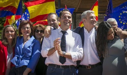 Mitin de Ciudadanos este domingo en Madrid. 