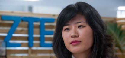 Jia Wei, directora de marketing de terminales de ZTE Espa&ntilde;a.