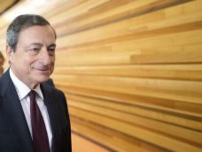 El presidente del Banco Central Europeo (BCE), Mario Draghi 