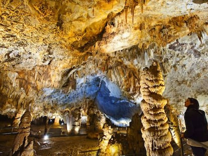 La cueva de Pozalagua, en la comarca vizca&iacute;na de las Encartaciones.