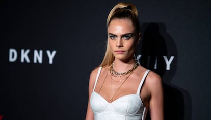 Cara Delevingne, en una fiesta celebrada el 9 de septiembre en Nueva York.