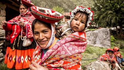 Comunidad de Willoq, en Cuzco, Perú