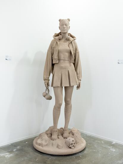 'Ready for it', pieza de Alejandro Monge que puede verse en la feria de arte contemporáneo SWAB.