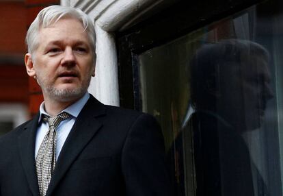 Julian Assange, en una imagen de febrero de 2016.