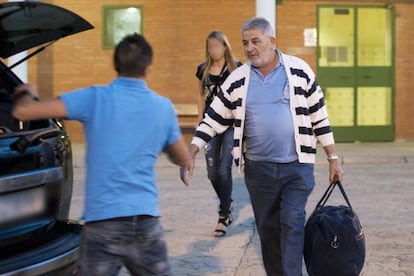 Laureano Oubi&ntilde;a, photographed in 2011 at a jail in Palencia.