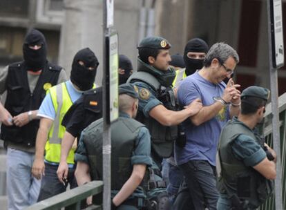 Ignacio Goyoaga, detenido por su presunta implicación en el intento de fuga de presos etarras en Huelva.