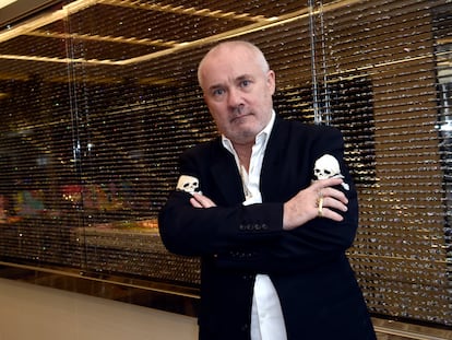 El artista Damien Hirst, en Las Vegas, en 2019.