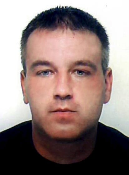 Tony Musulin, conductor de un furgón blindado en Lyon que desapareció con 11 millones de euros, en una imagen facilitada por la policía francesa.