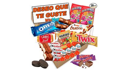 Regalos San Valentín sobre fondo blanco