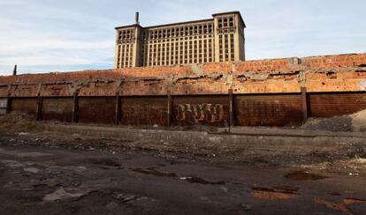 La abandonada y ahora recuperada estaci&oacute;n central de Detroit, que ha sido plat&oacute; para el rapero Eminem.