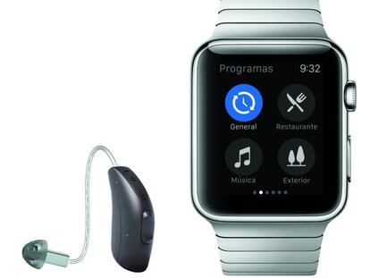 Controle su audífono desde el ‘smartphone’ o el Apple Watch