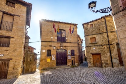 Ayuntamiento de Ujué, Navarra.