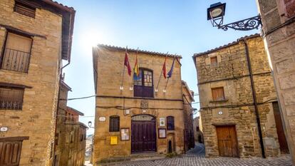 Ayuntamiento de Ujué, Navarra.