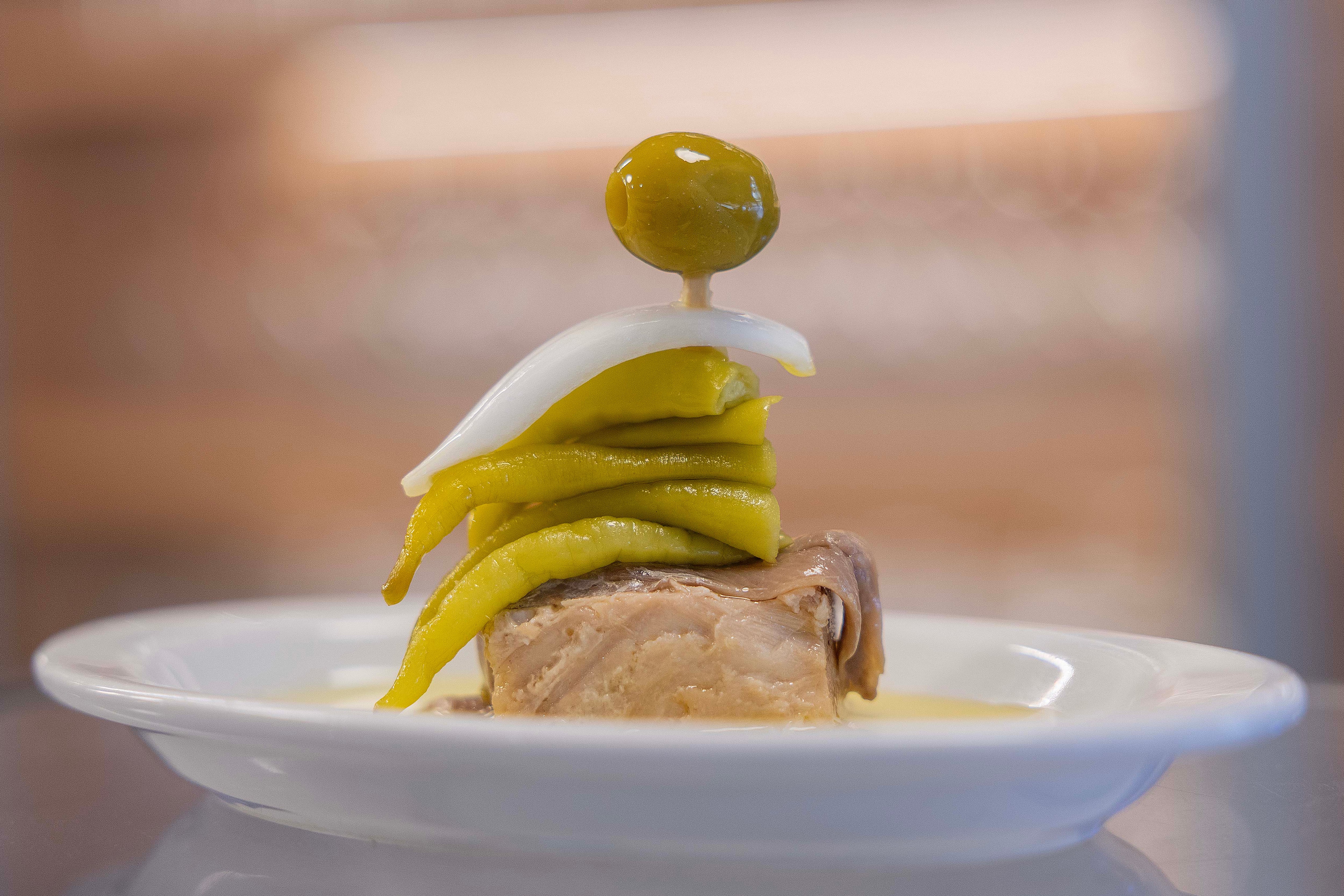Indurain, el pintxo heredero de la gilda que bautizaron los clientes en plena fiebre ciclista